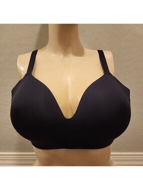 Knix Bra 38D Black Wireless Lined